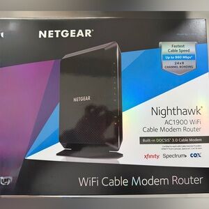 Netgear cable modem router
